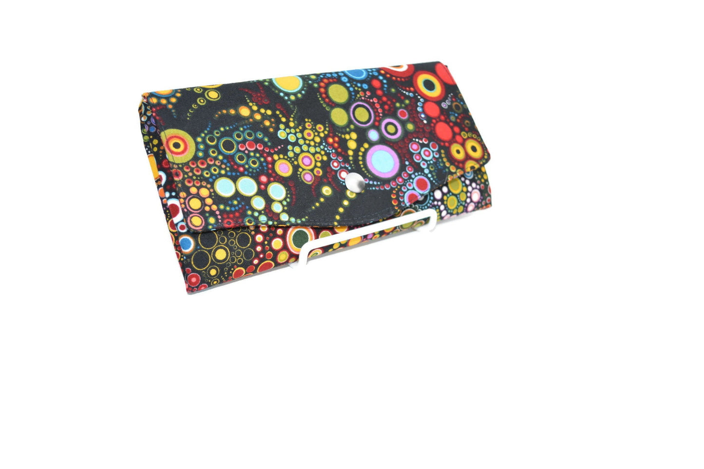 Wallet - Slim Large Wallet - Light Weight - Happy Fabric