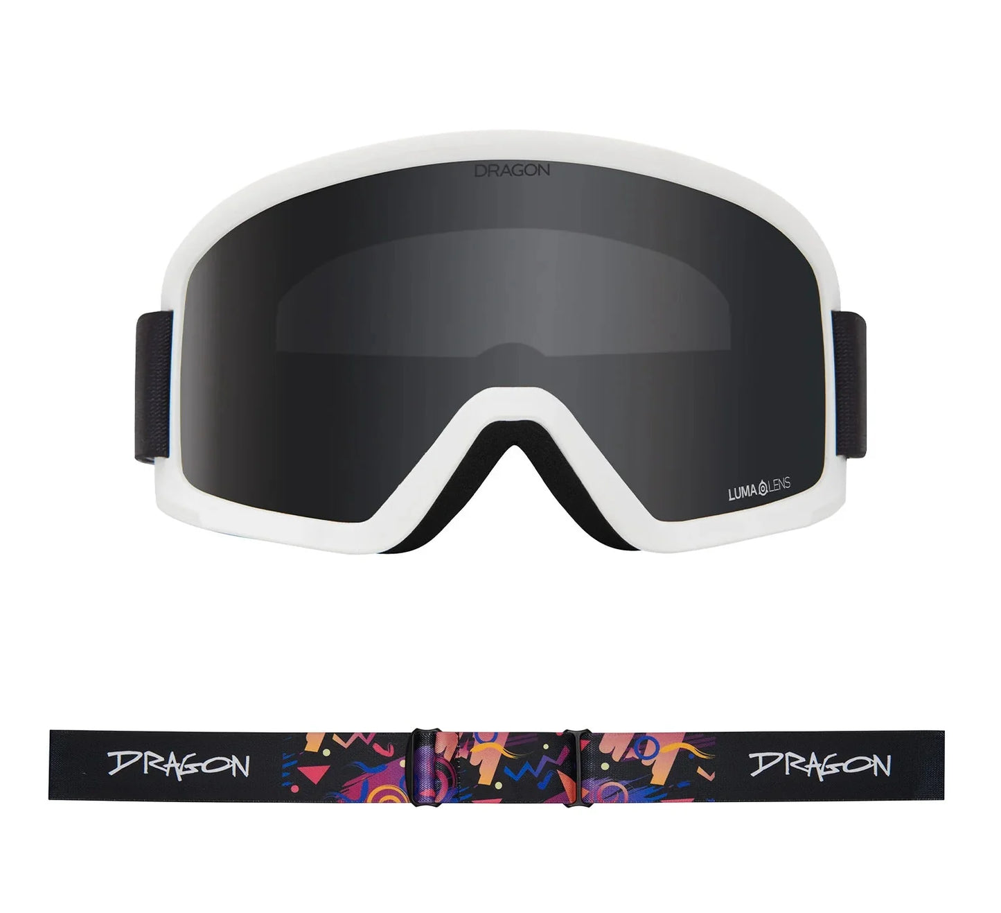 DRAGON DX3 L OTG Retro Lite - Lumalens Dark Smoke Snow Goggle