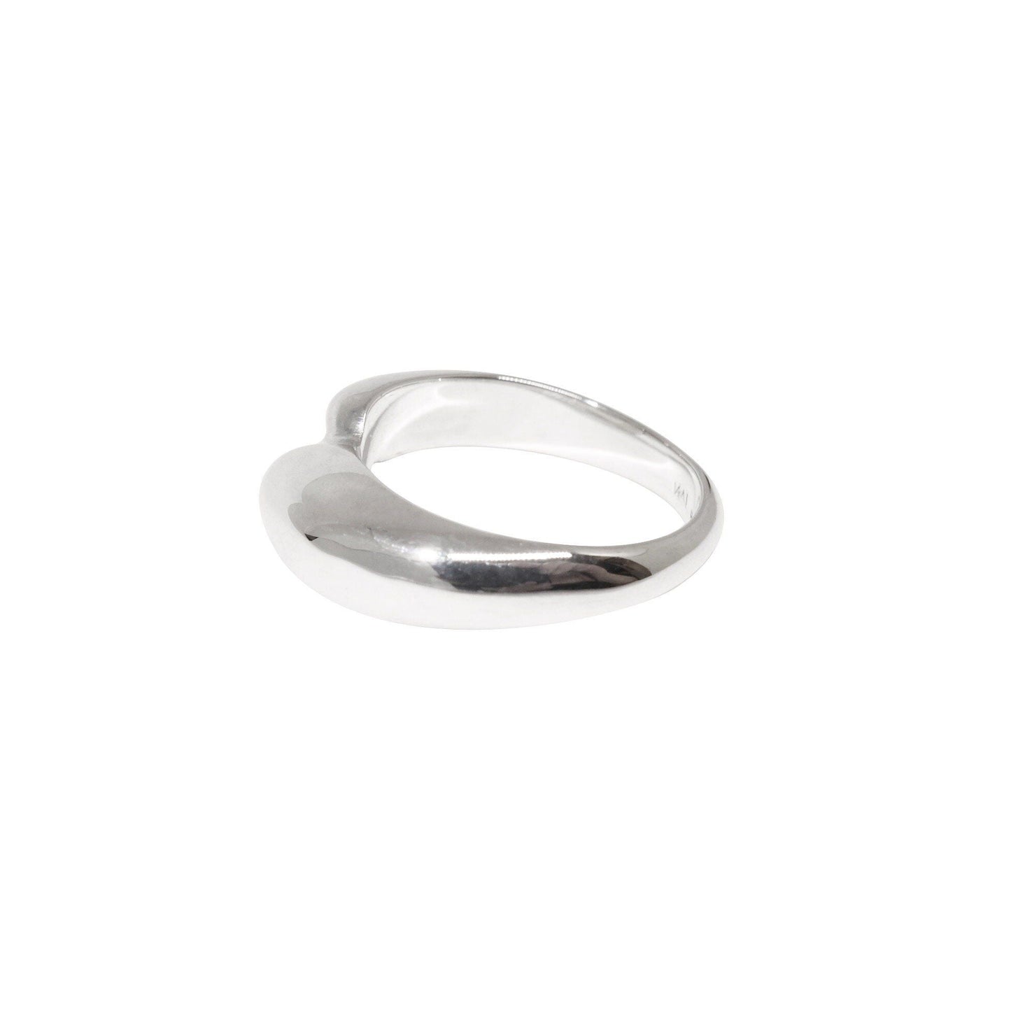 Moonlit Comet Silver Ring