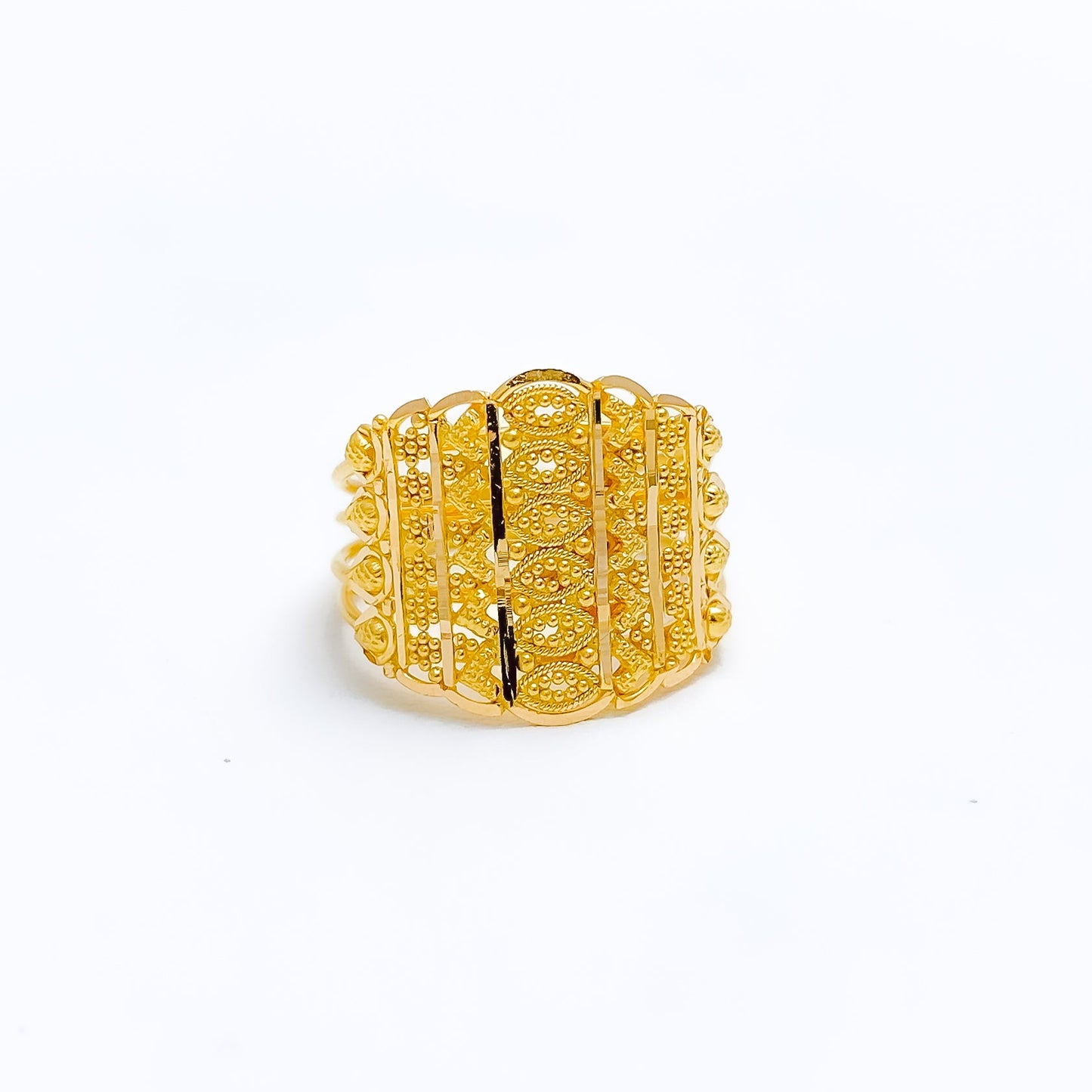 Dressy Delightful Multi-Bead Ring