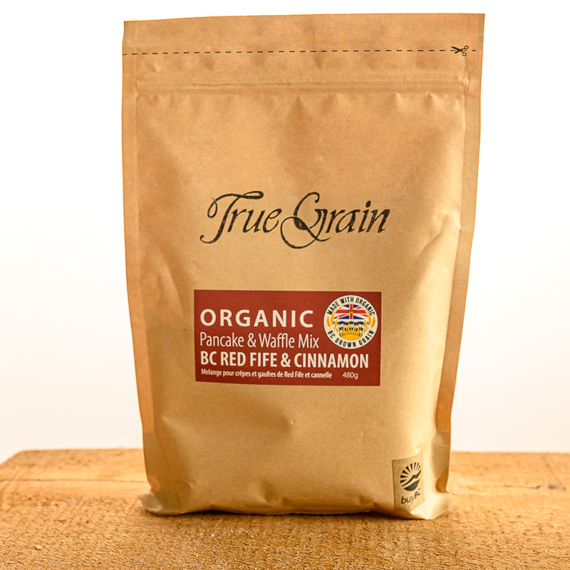 Organic BC Pancake & Waffle Mix - Red Fife with Cinnamon