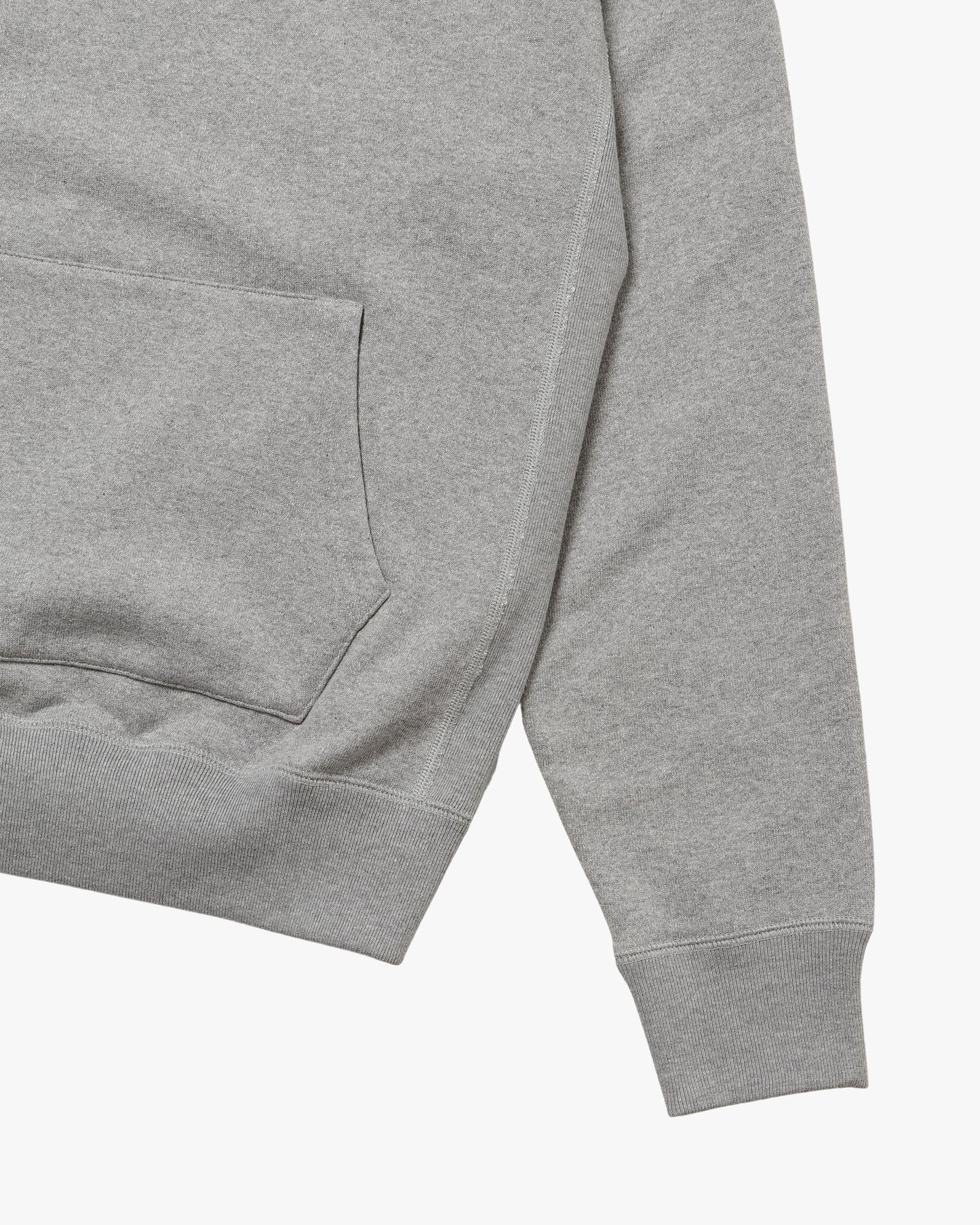 Wonder Looper Super Looper French Terry Pullover Hoodie - Heather Grey