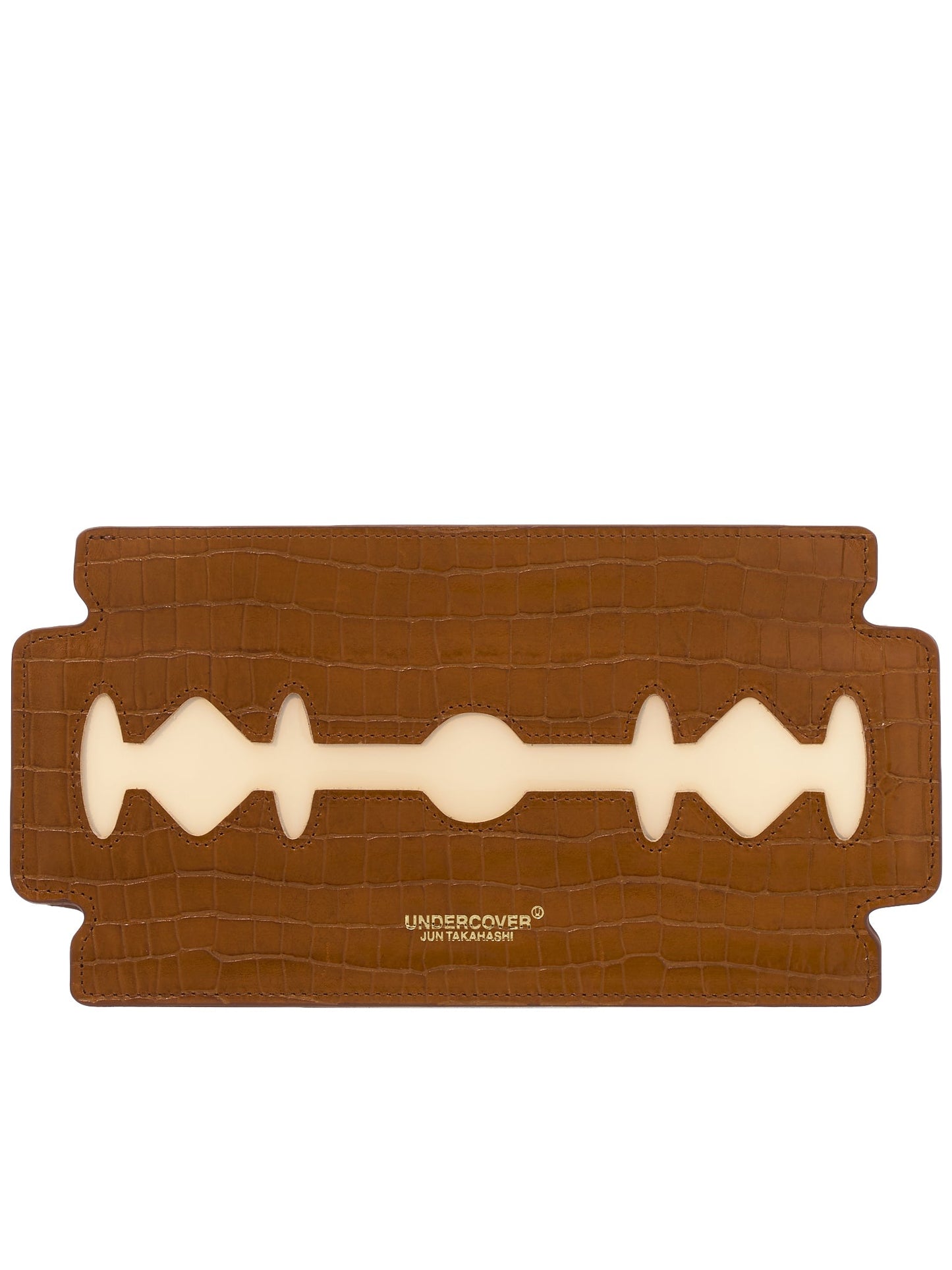 Razor Blade Clutch (UC1B1B04-BEIGE)