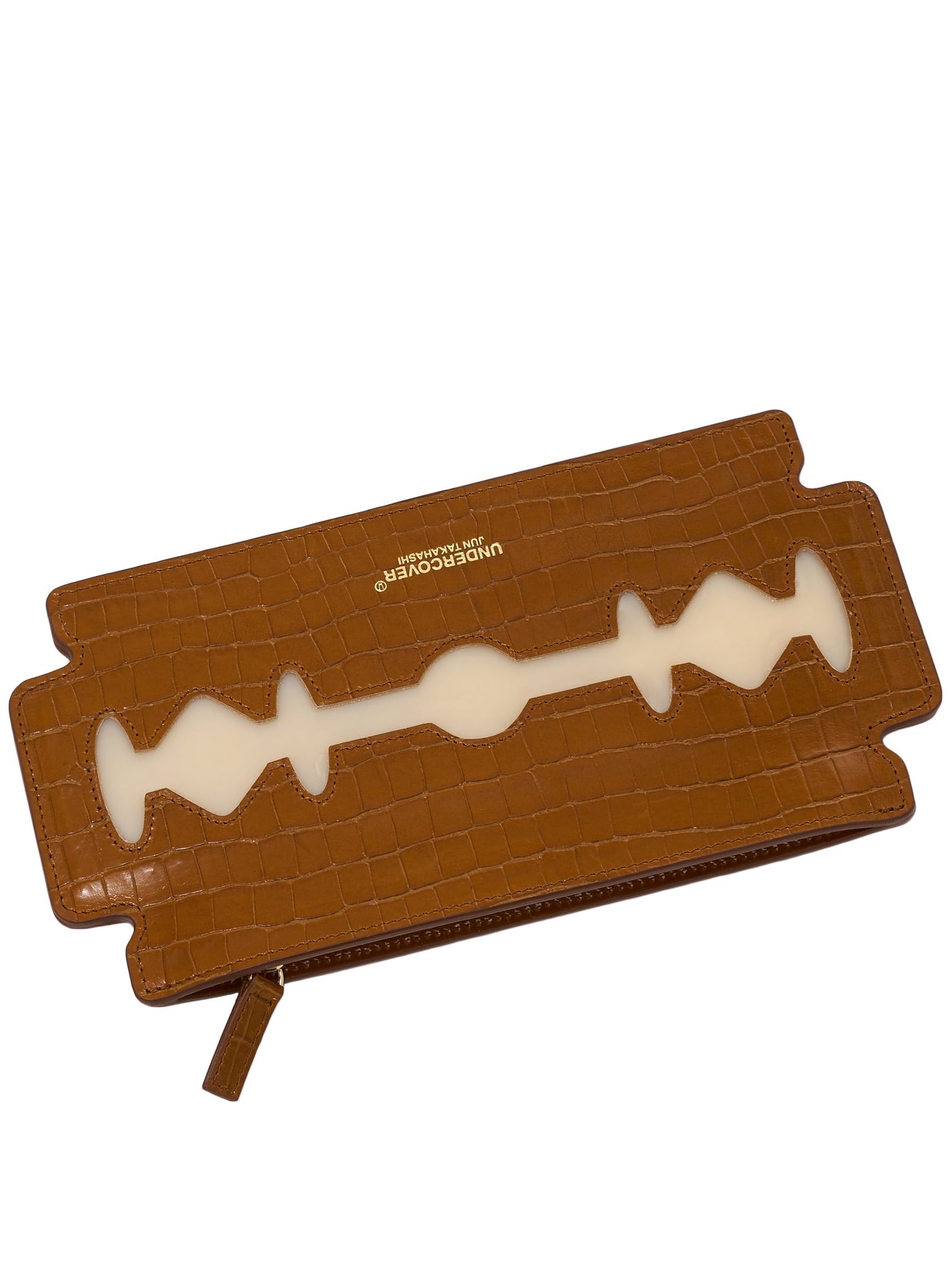 Razor Blade Clutch (UC1B1B04-BEIGE)