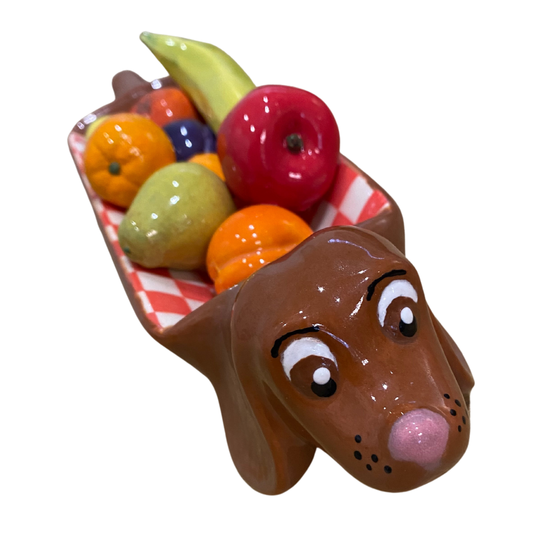 Doggy Fruit Tray from Auburn Clay Barn