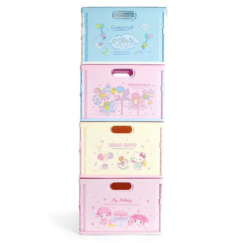 Sanrio Characters Large Folding Storage Box