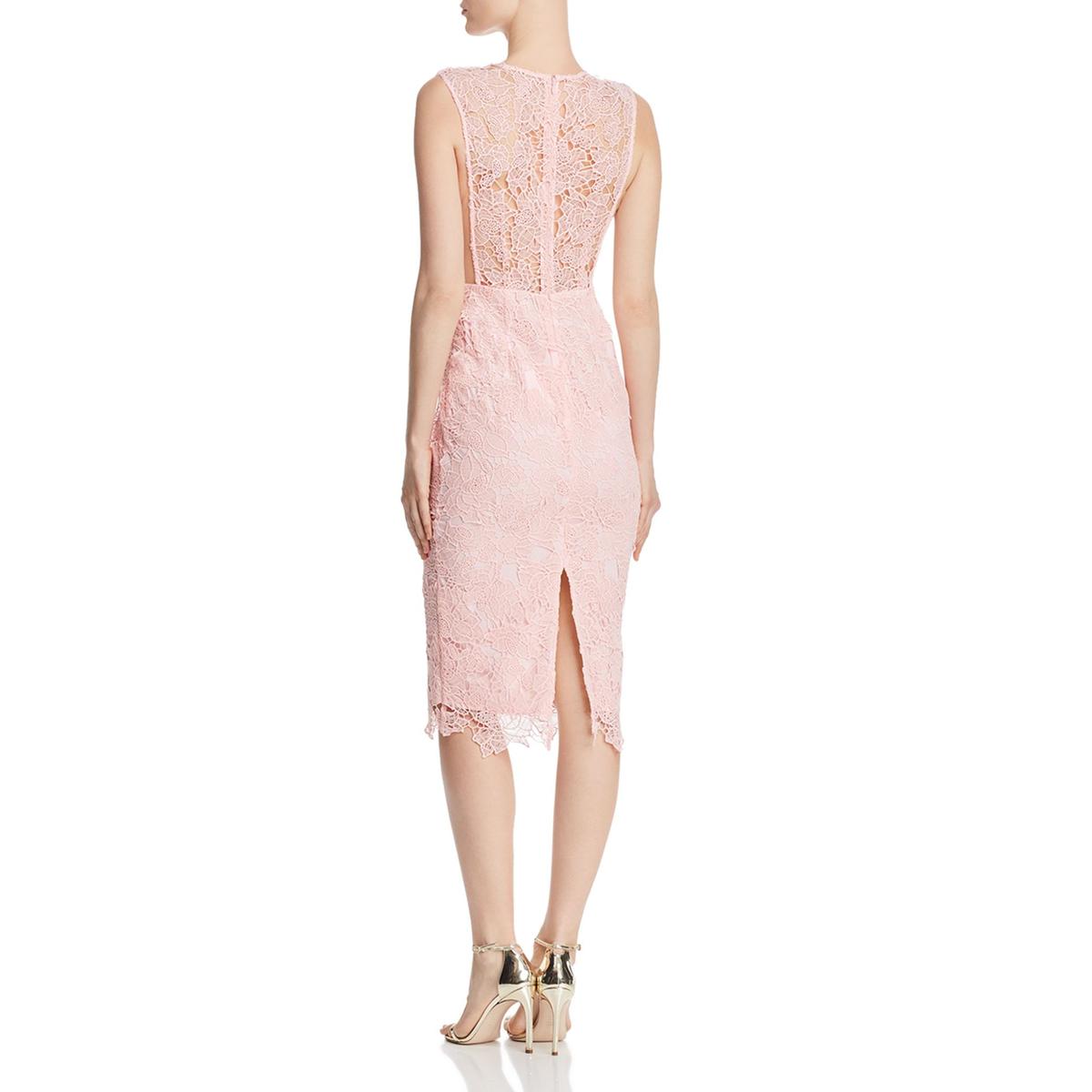 Kendall Womens Lace Embroidered Cocktail and Party Dress