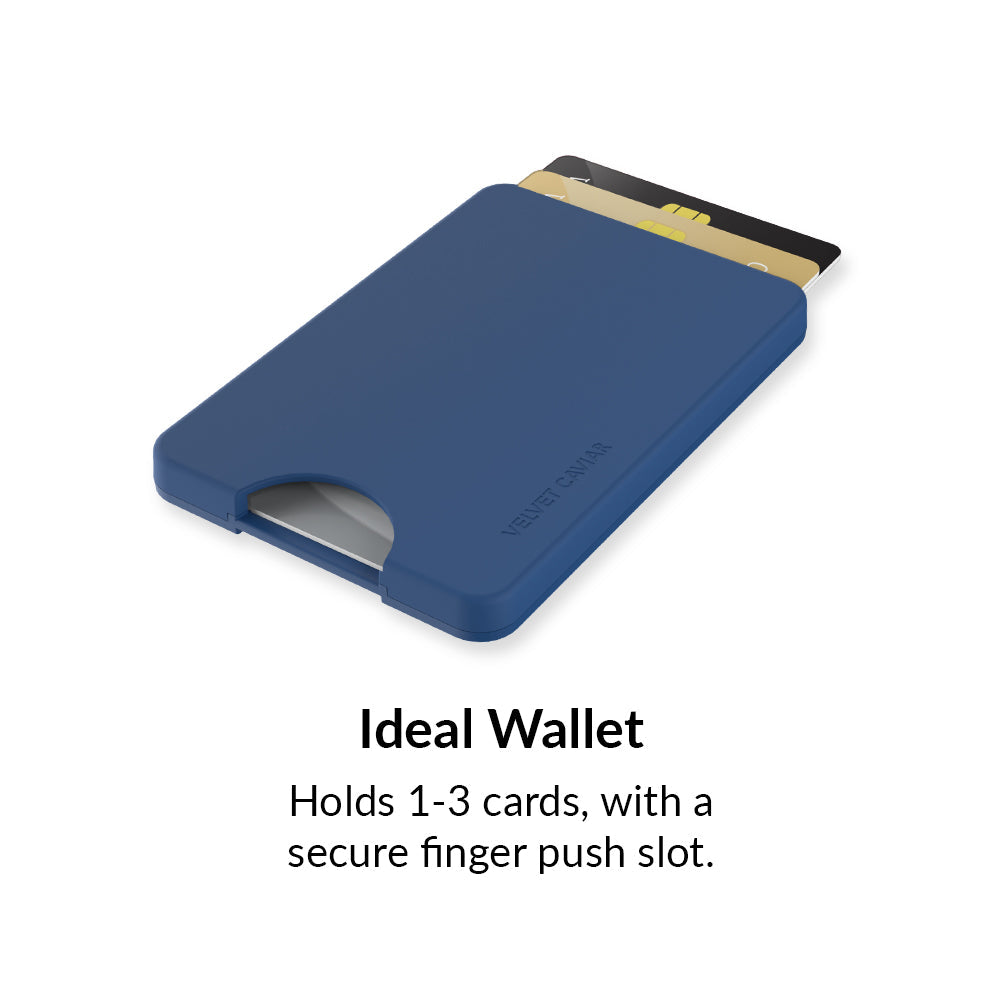 Navy MagSafe Wallet