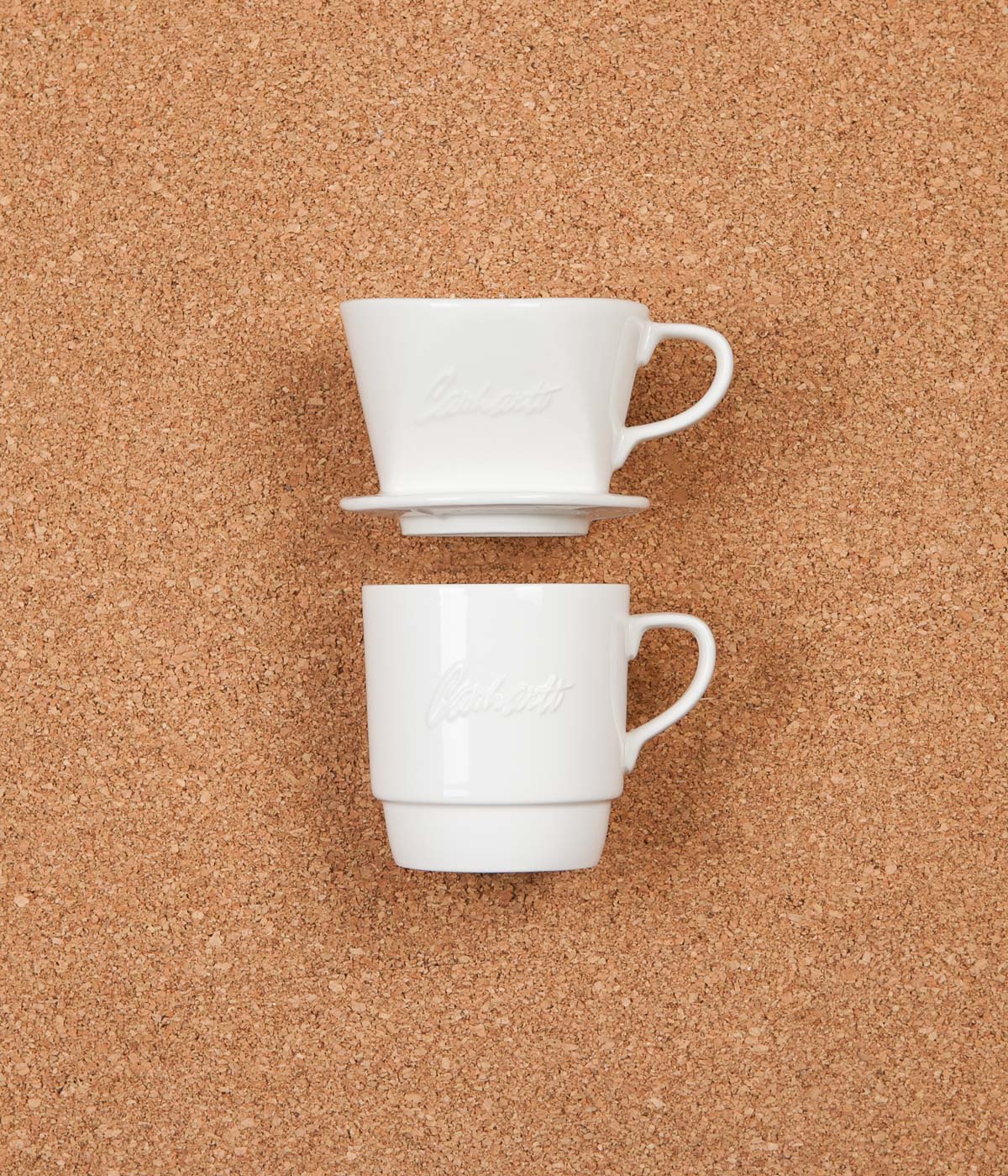 Carhartt Coffee Dripper Set - Porcelain White