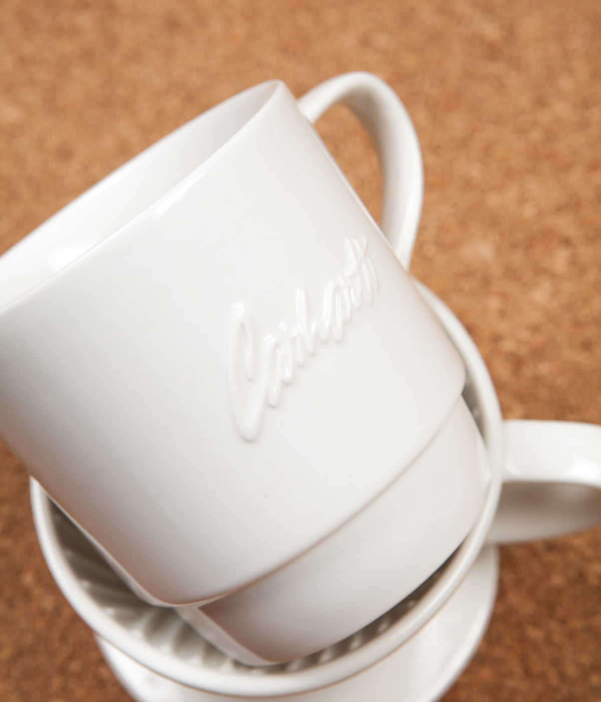 Carhartt Coffee Dripper Set - Porcelain White