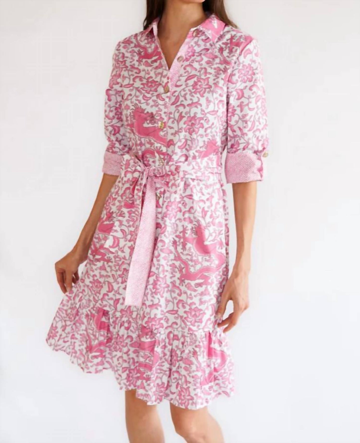 Essential Dress In Pink