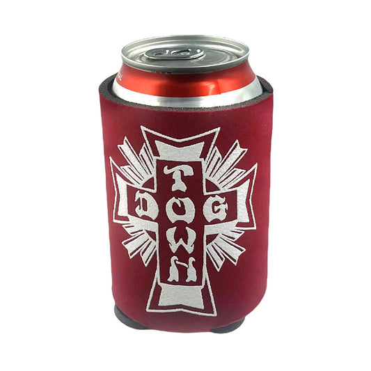 Dogtown - Cross Logo Stubbie Holder Red