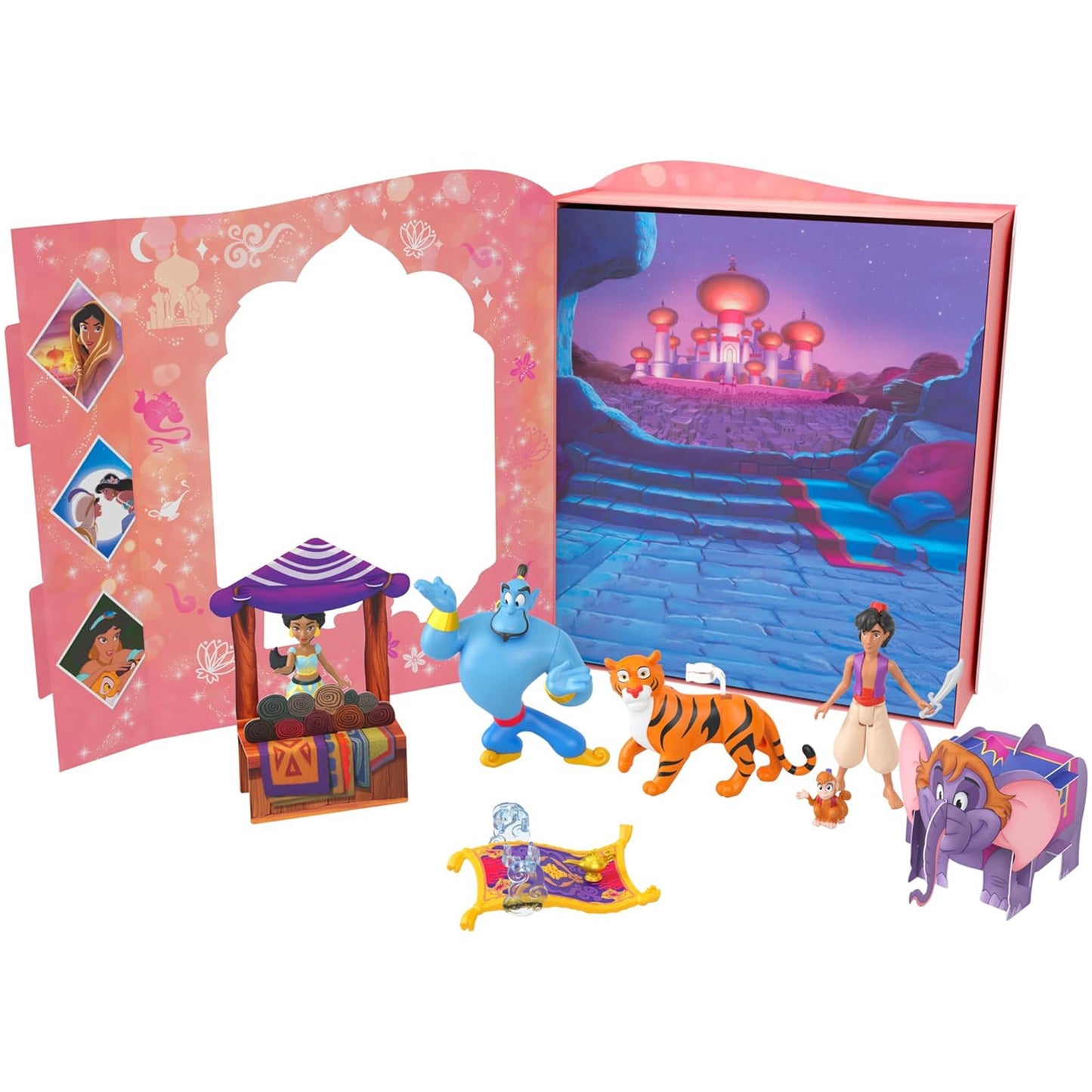 Mattel Disney Princess Jasmine Classic Storybook Figure Set