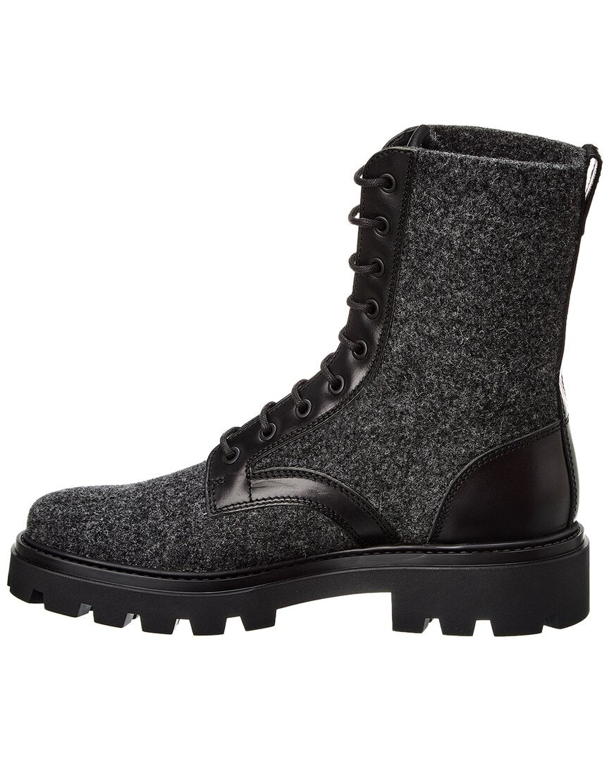 TOD’s Felt & Leather Boot