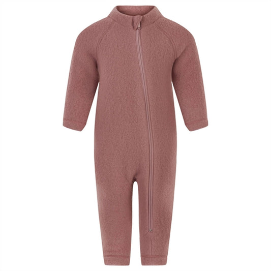 Mikk-Line Wool Baby Suit Burlwood