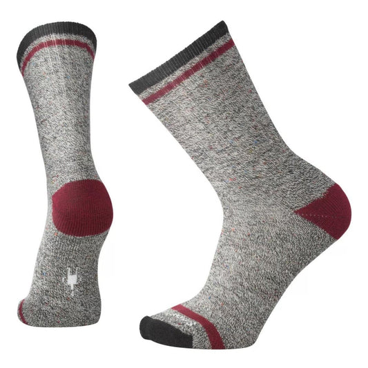 Smartwool Men's Charcoal Heather/Tibetan Red Heather