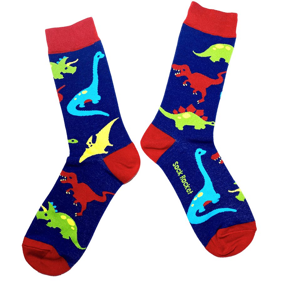 Kids Dinosaur Socks by Sock Rocket