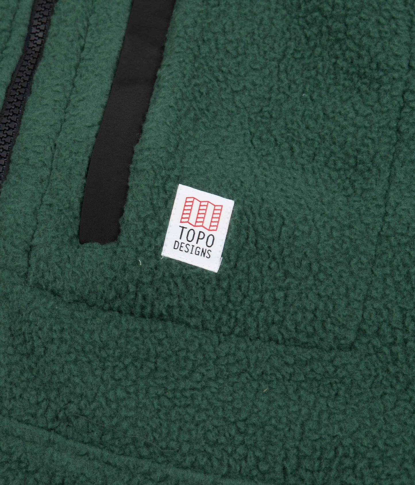 Topo Designs Mountain Pullover Fleece - Forest