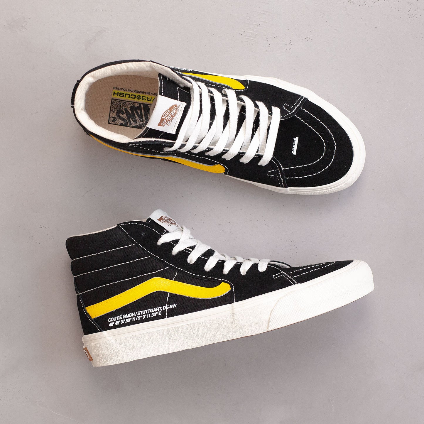 Vans SK8-Hi VR3 "Geo Logo" Black Custom