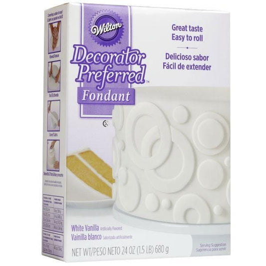 Decorator Fondant - White 24 oz